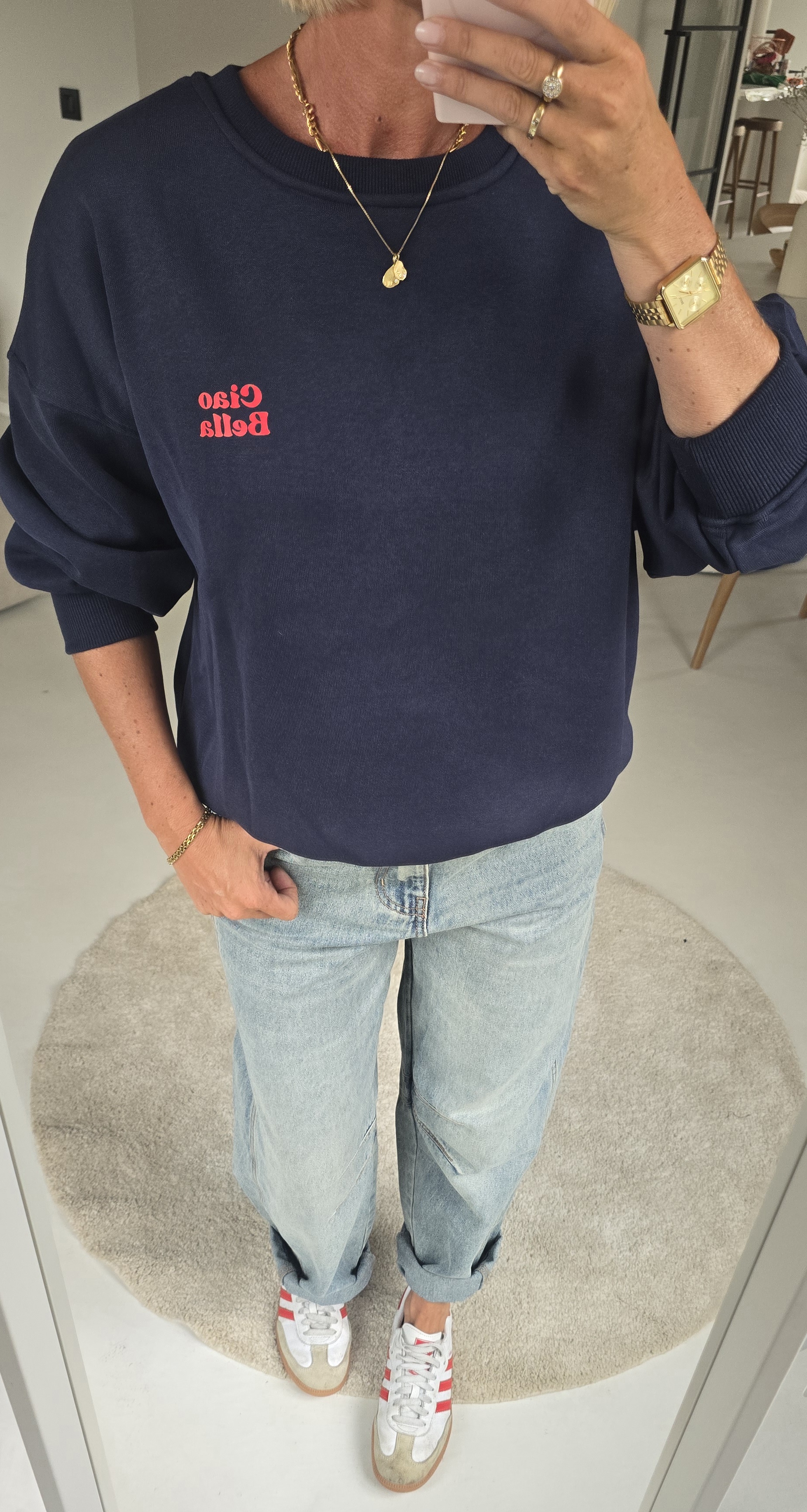 CIAO BELLA sweatshirt navy