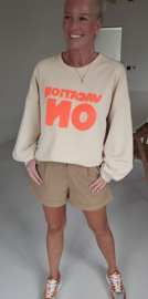 VACATION ON sweatshirt beige