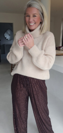 CHARLINE turleneck knit beige