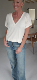 INA viscose tee cream
