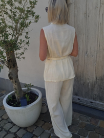 FILIPPA linen set vanilla