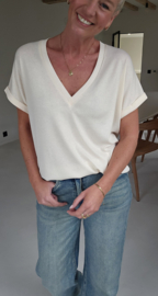 INA viscose tee cream