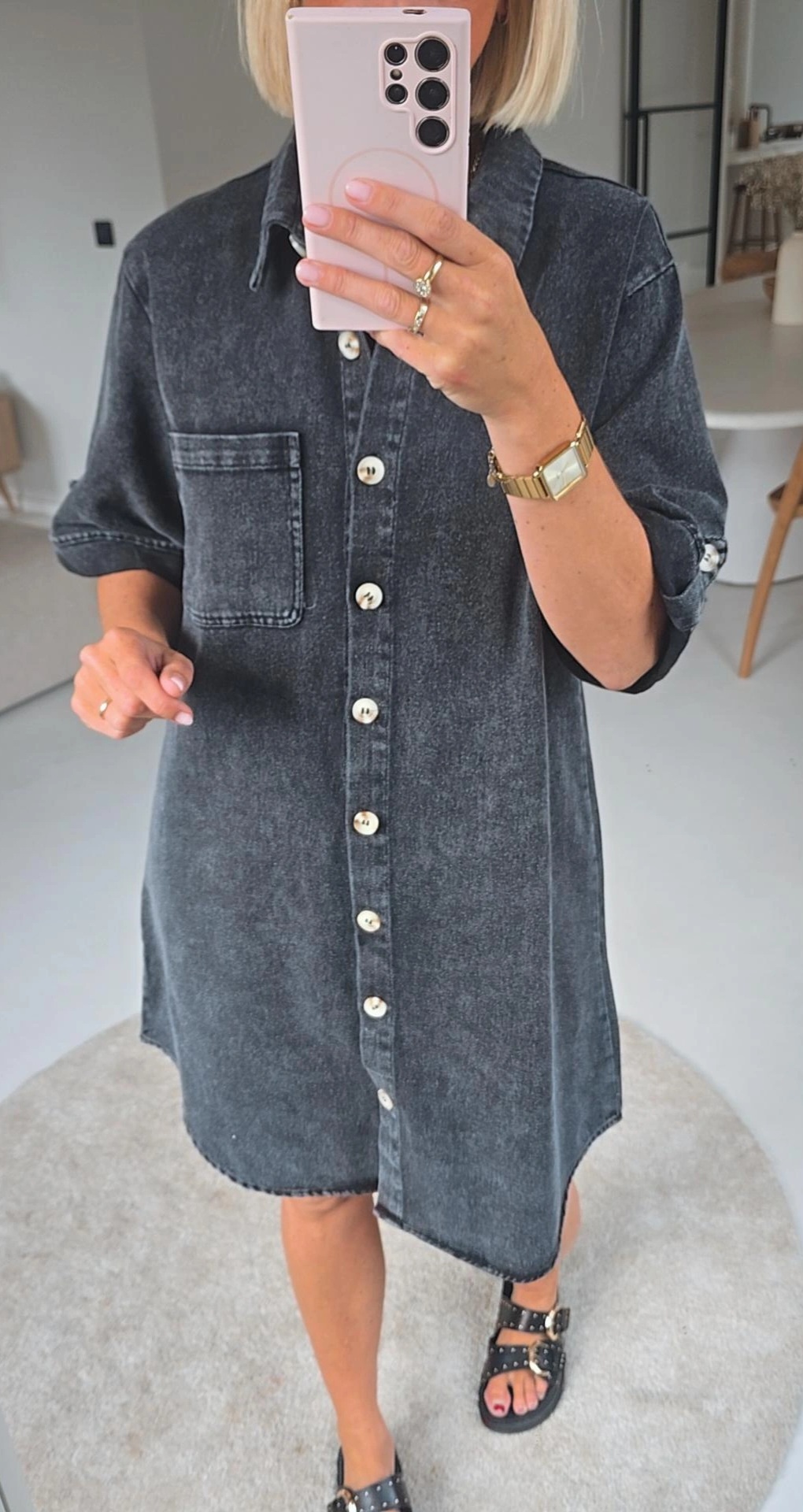 THE PERFECT JEANS 3 dress black