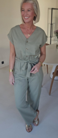 JOOLS cotton jumpsuit khaki