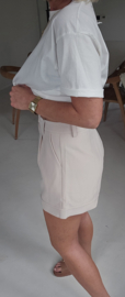 ANNAH tailored shorts soft beige