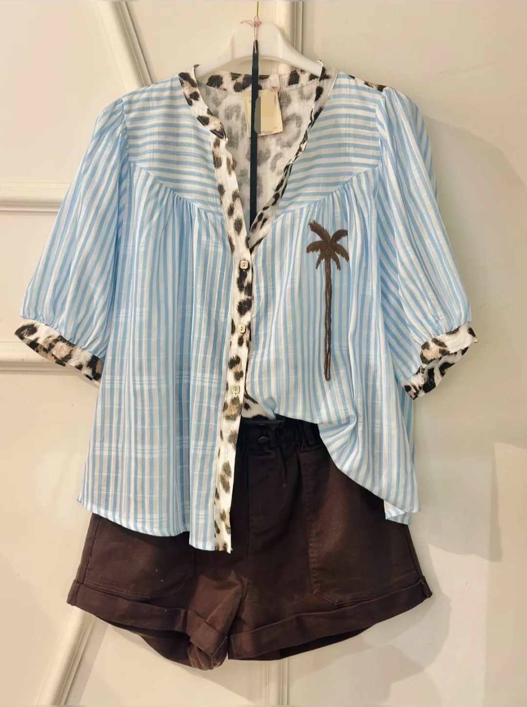 PALMTREE cotton blouse