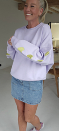 VALENTINE sweatshirt lilac