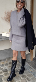 BONITA knit set grey