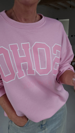 SOHO cotton sweatshirt pink