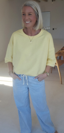 PALMA sweatshirt yellow