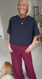 JITSE short-sleeved sweatshirt navy