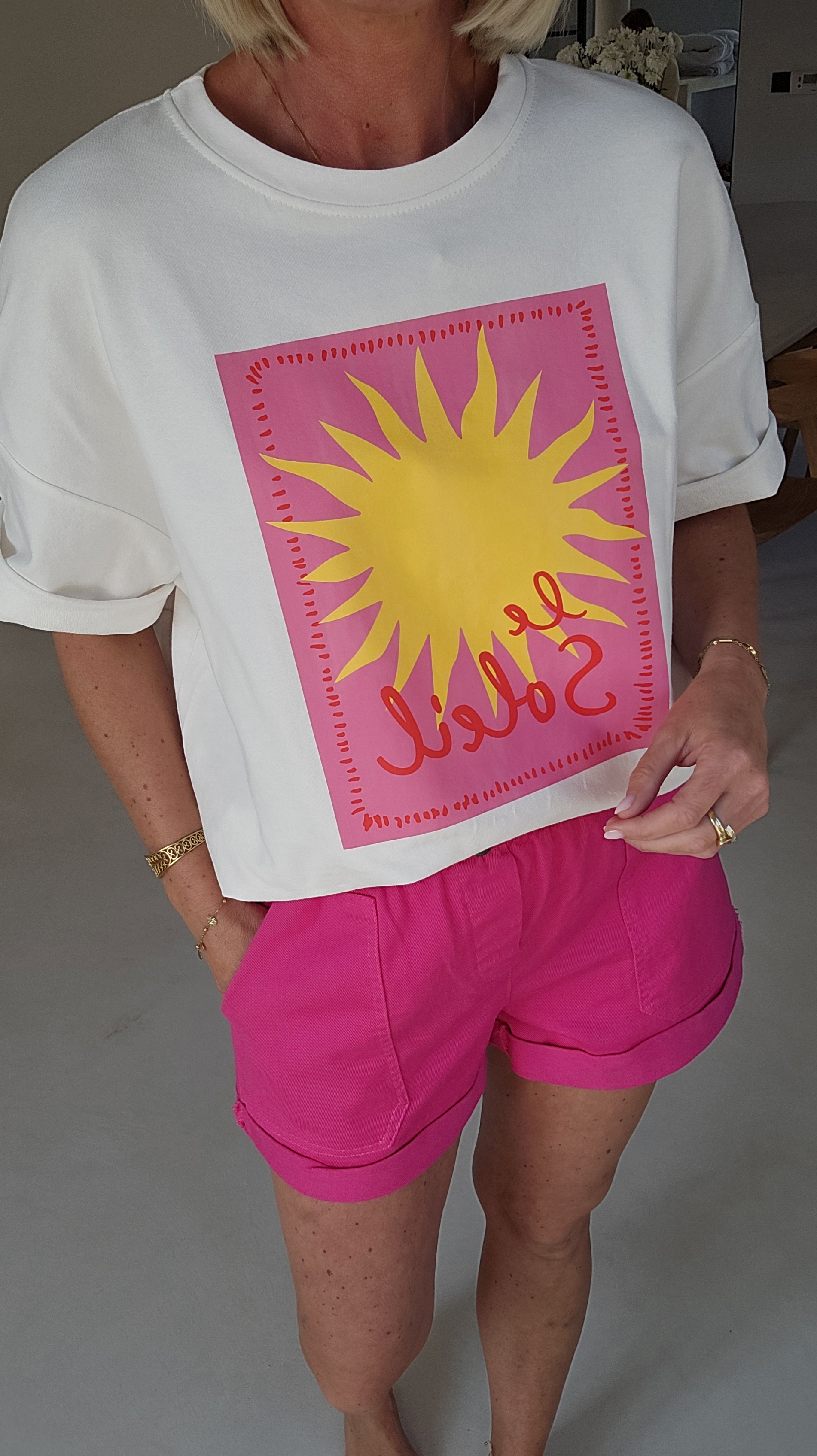 LE SOLEIL cotton T-shirt