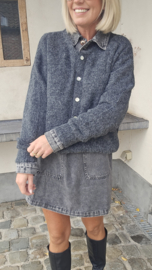 LIESJE cardigan carbon