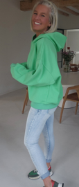 ALL YOU NEED IS LOVE hoodie green