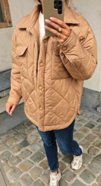 ANDA jacket camel