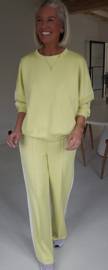 SUE jogger set yellow