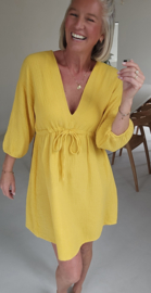 GUUS tetra dress yellow