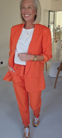 BUYorCRY suit peachy orange 3 piece set