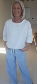 PALMA sweatshirt white