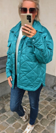 ANDA jacket teal