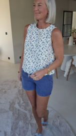 AURELIA cotton top blue