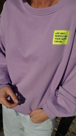PERFECT sweatshirt lilac