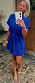 MIA basic dress kobalt blue