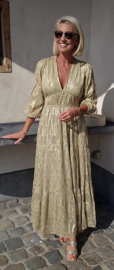 JOYA maxi viscose party dress