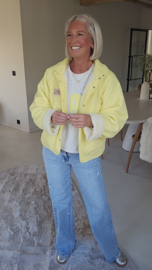 STEPHANIE reversible jacket yellow