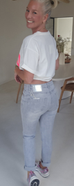 PAULIN push up jeans softer grey