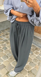 RUBY loose pants mouse grey