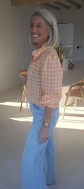 LILI checkered blouse