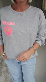 PARADISE GLOW sweatshirt grey