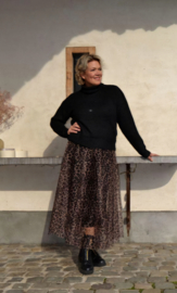 CHARI turleneck knit black
