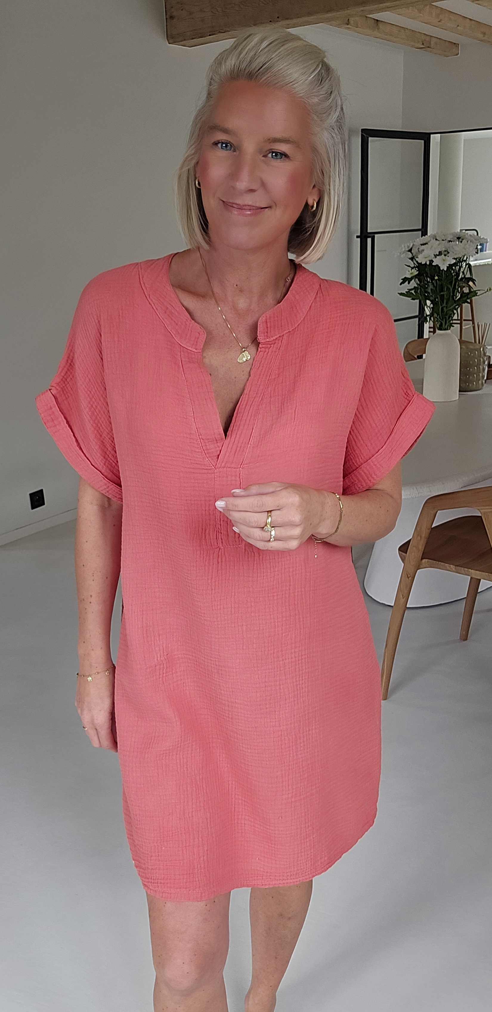 JOYOSA tetra dress terra