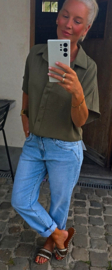 MIA short-sleeved shirt khaki