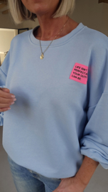 PERFECT sweatshirt baby blue