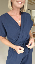 ROSA tetra jumpsuit navy