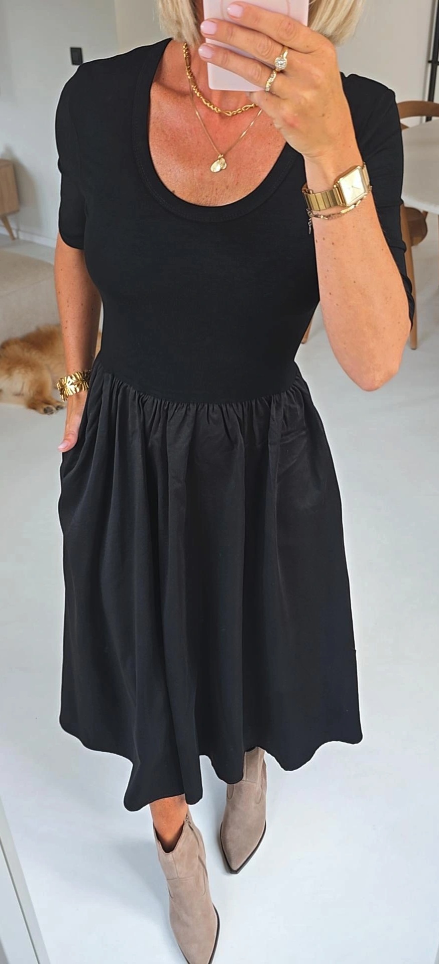 SEZANNA maxi dress black
