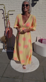 POSITANO maxi tetra dress sunny yellow
