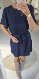 CHALIZE viscose dress navy