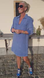 THE PERFECT JEANS 2 longsleeve dress blue
