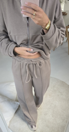 JUNA jogger sweat pants taupe