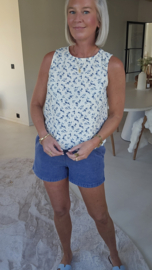 AURELIA cotton top blue