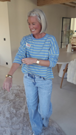 SUNNY STRIPE longsleeve blue