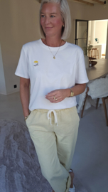 LUNETTA tee white
