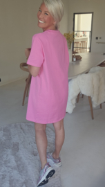 BREE cotton dress pink