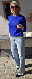 BASIC knit kobalt blue