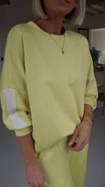 SUE jogger set yellow