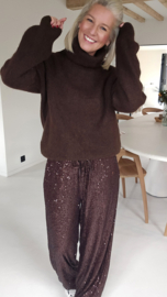 CHARLINE turleneck knit chocolat